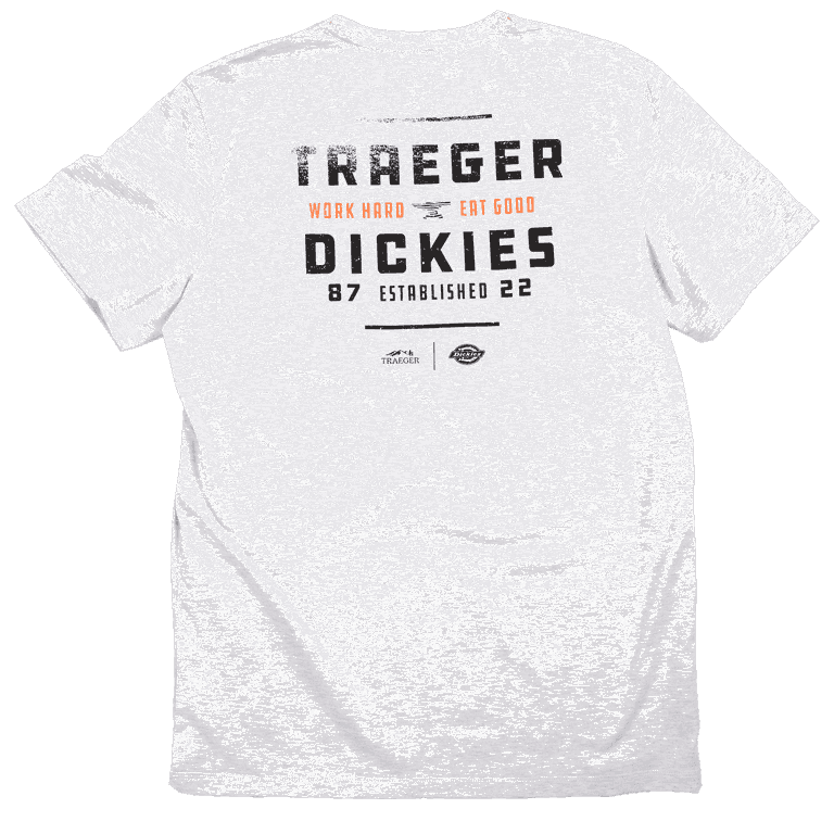 Traeger x Dickies  Ultimate Grilling T-Shirt - Ash Grey Heather